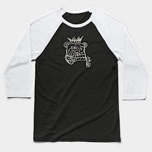 Badass Bulldog Baseball T-Shirt
